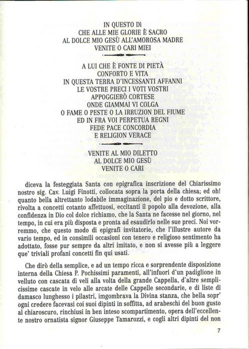 Santa Teresa Comprotettrice di Pontelagoscuro