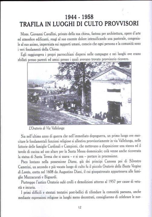 cinquantesimo anniversario costruzione chiesa