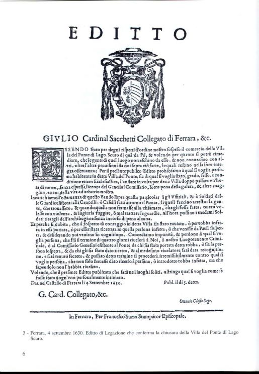la peste del 1630