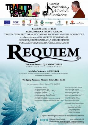 Requiem Roma aprile 2018